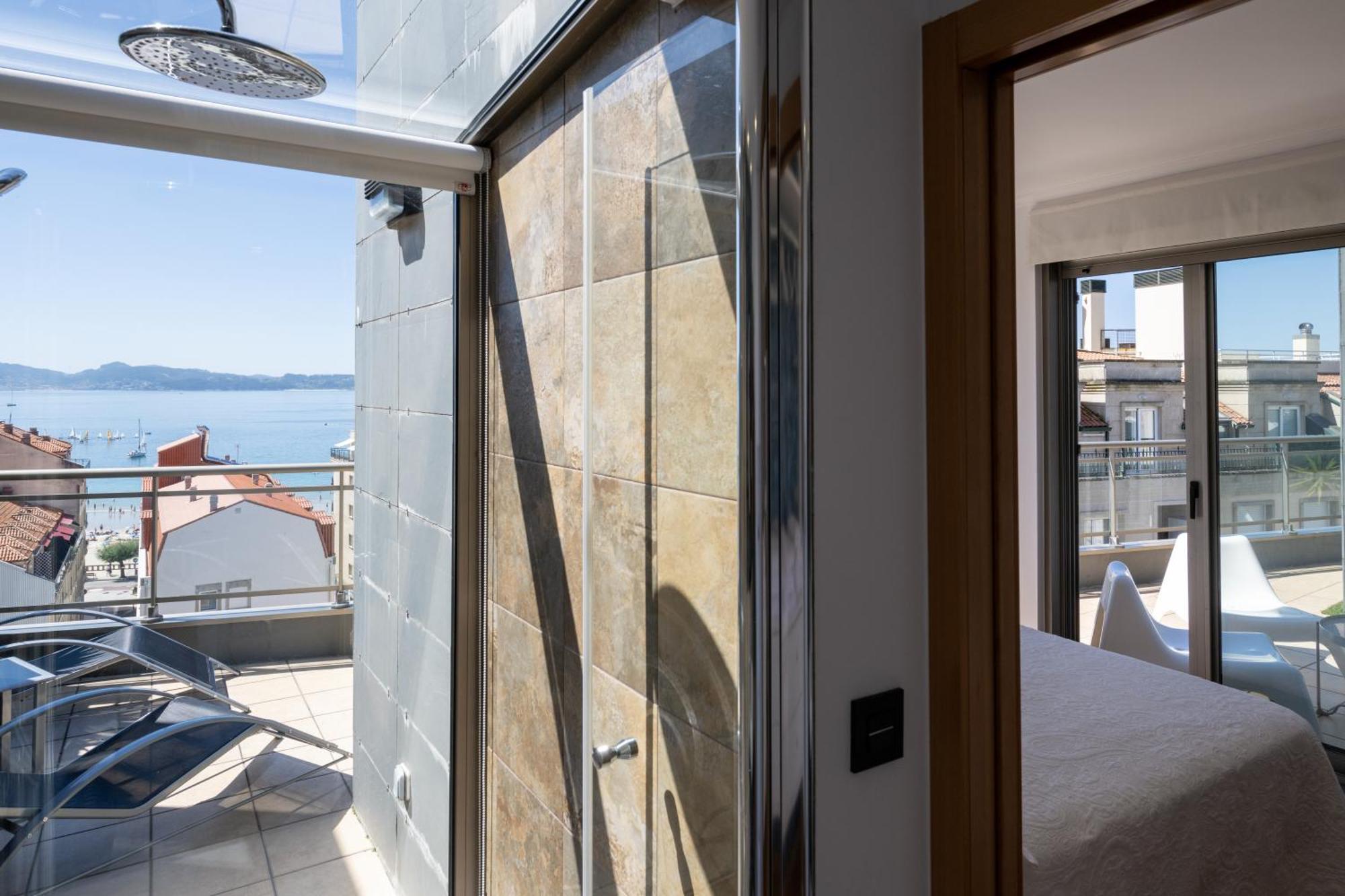 Ático De Lux Sanxenxo Apartamento Exterior foto