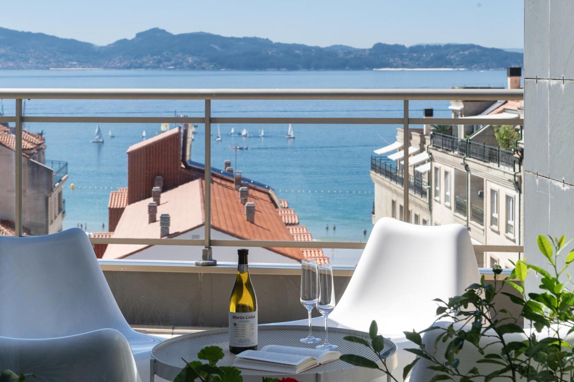 Ático De Lux Sanxenxo Apartamento Exterior foto