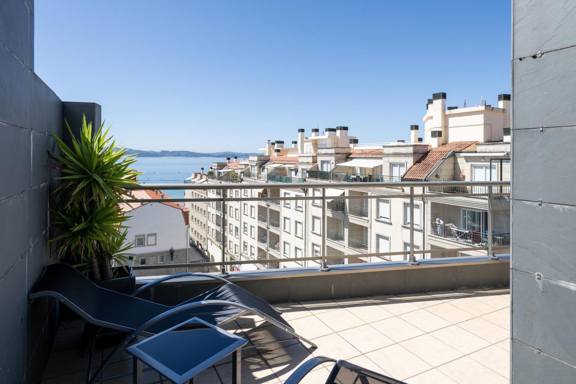 Ático De Lux Sanxenxo Apartamento Exterior foto